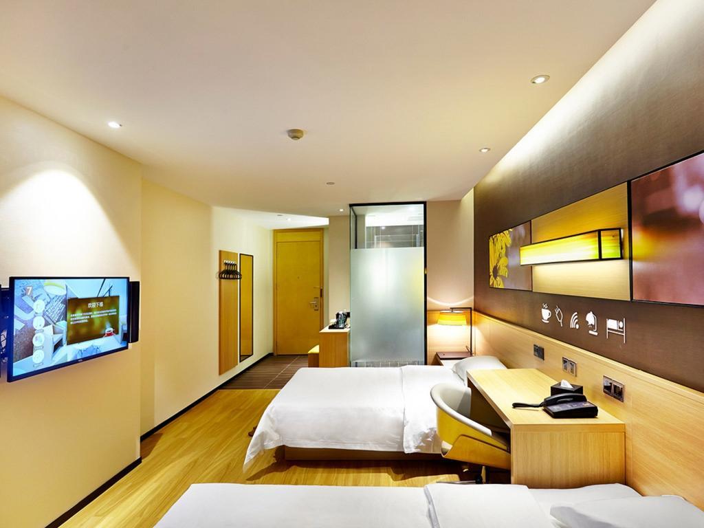 7Days Premium Chongqing Hongqihegou Hotell Rum bild